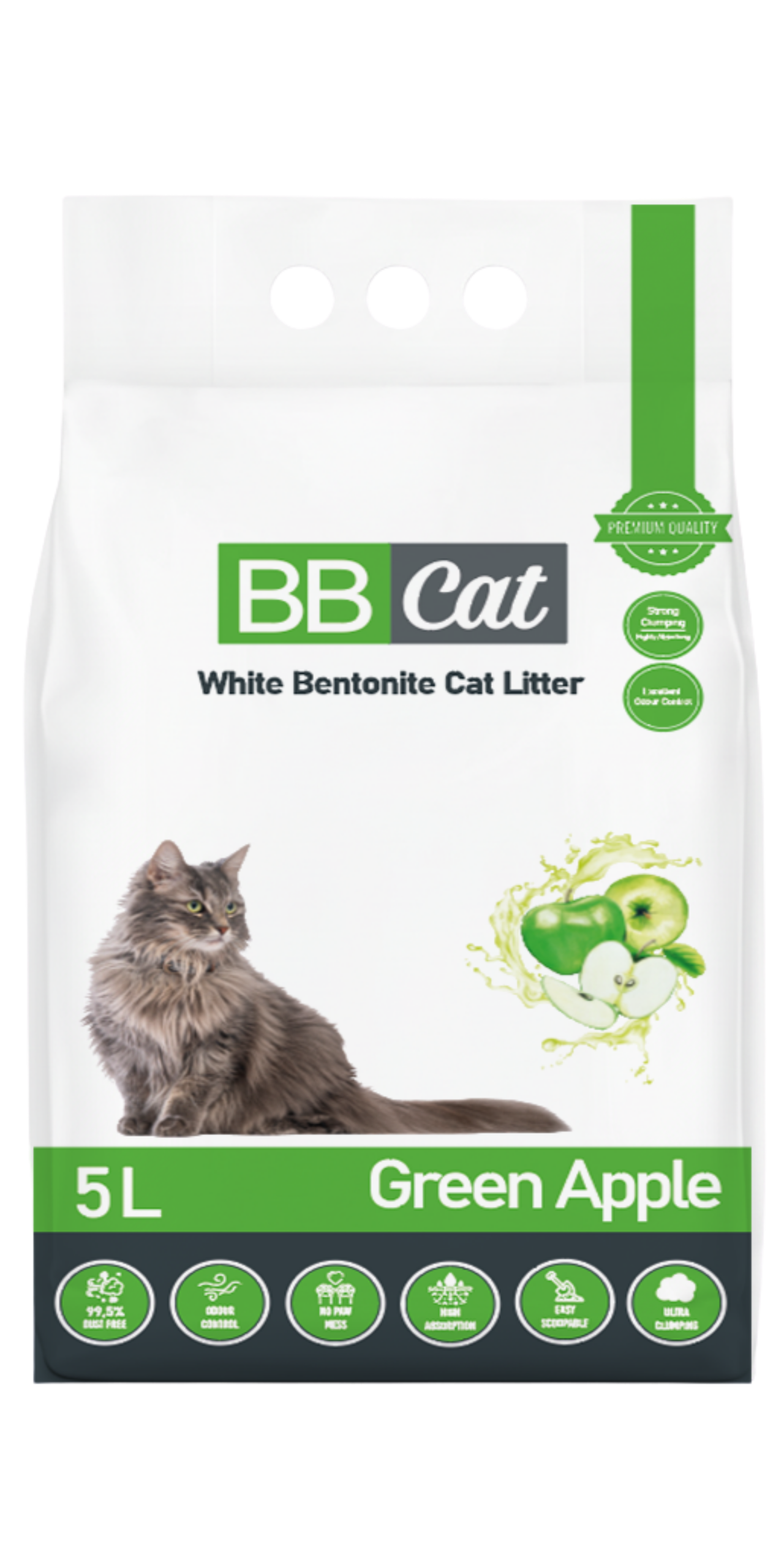 BB Cat Green Apple