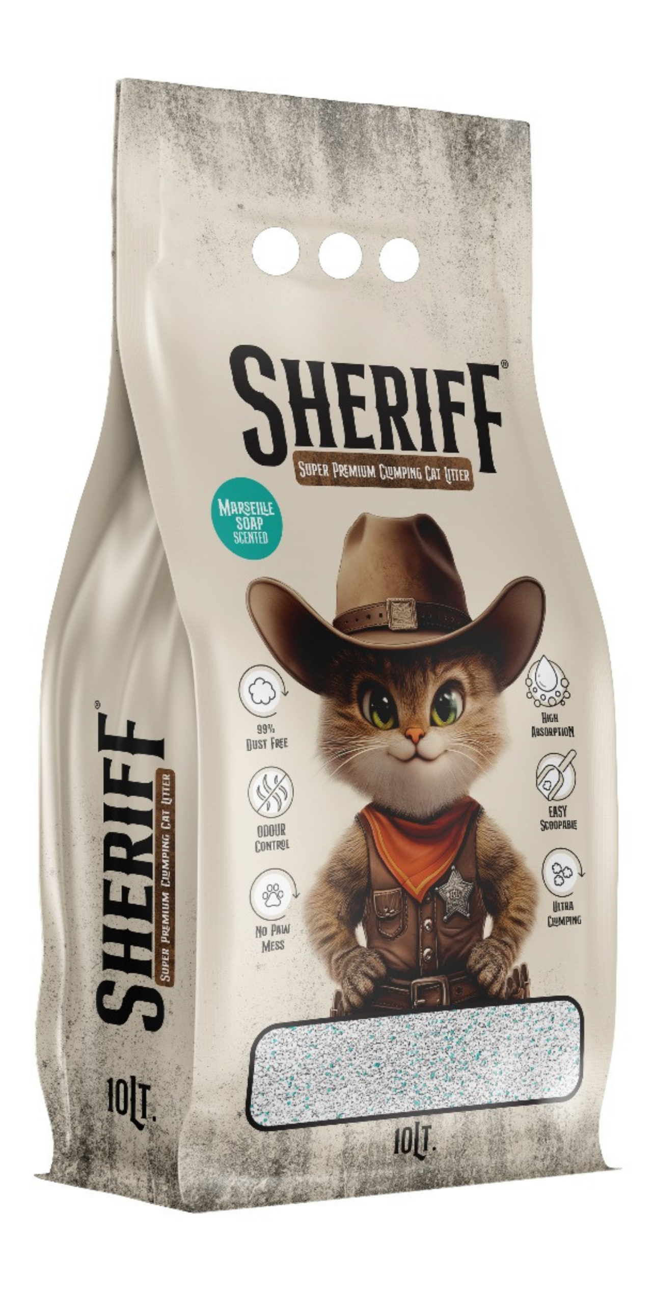 Sheriff Marseille Soap Scented 10L