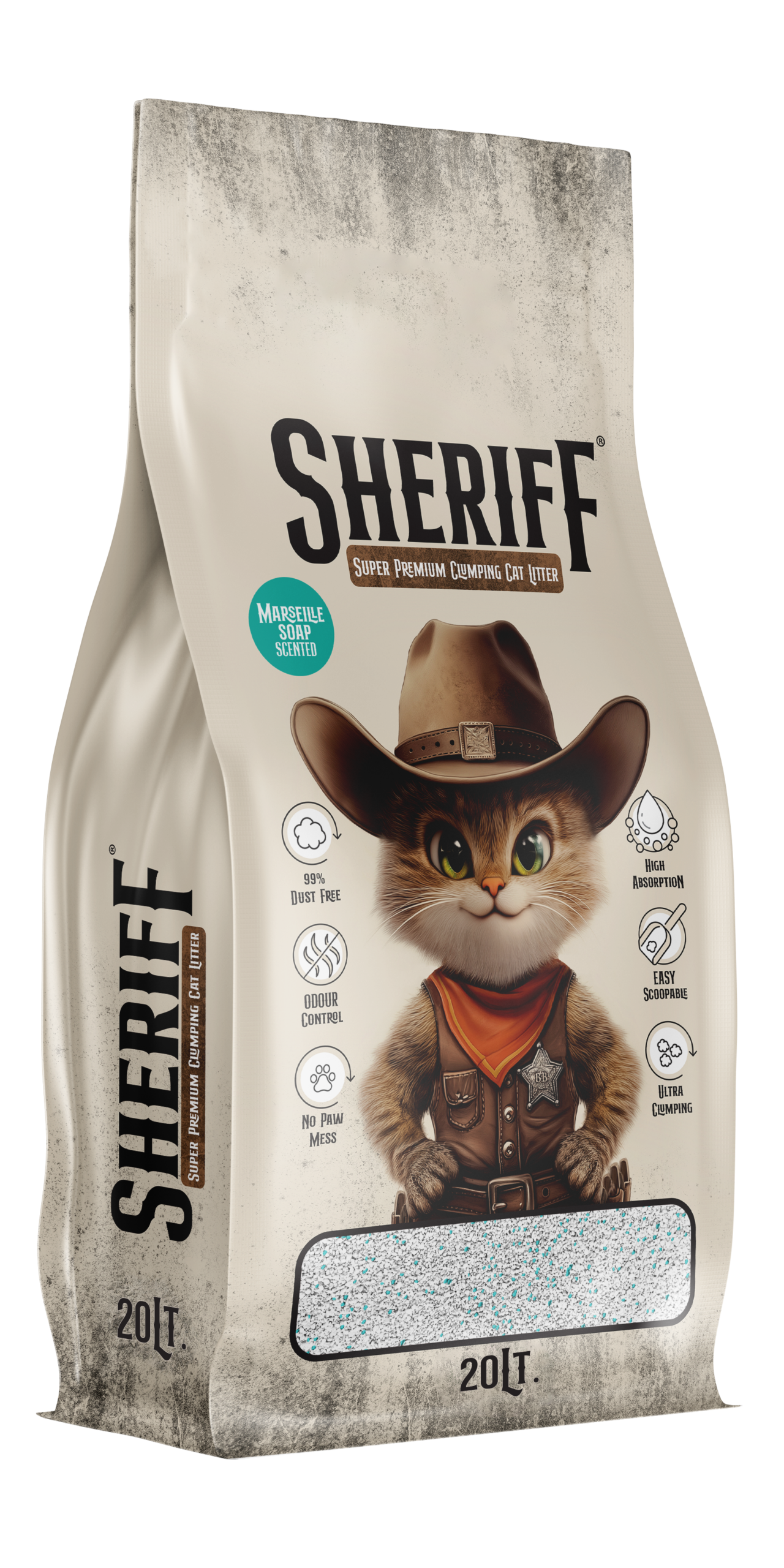 Sheriff Marseille Soap Scented 20L