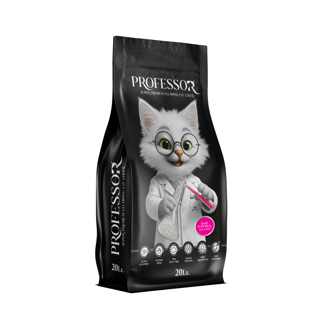 Professor Baby Powder Scented 20L