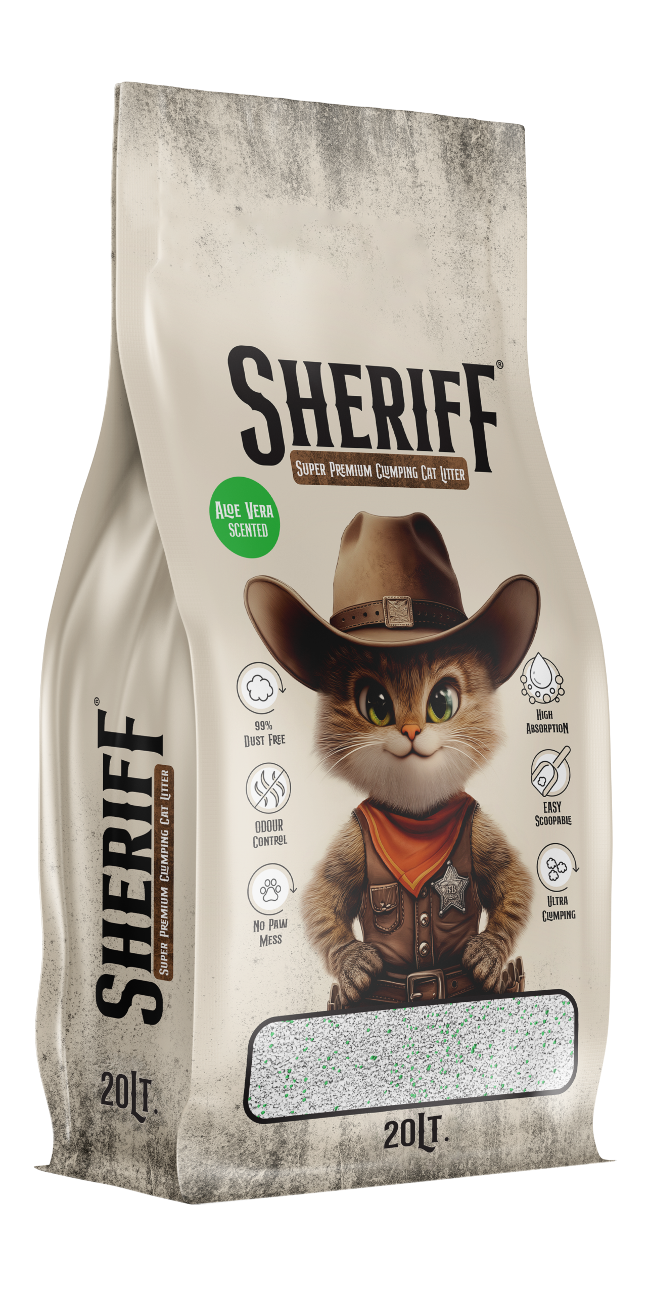Sheriff Aloe Vera Scented 20L