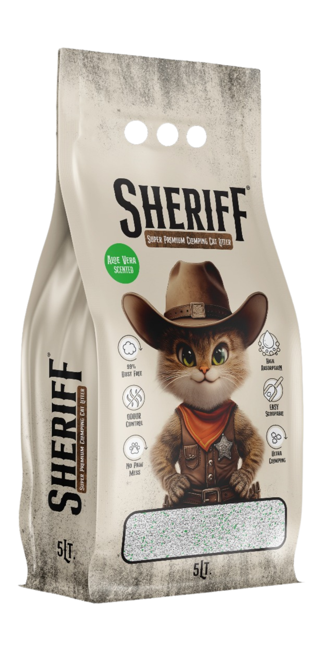 Sheriff Aloe Vera Scented 5L